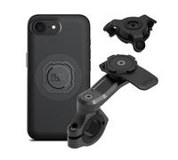 QUAD LOCK Soporte de Teléfono para Manillar de Moto Pro con Amortiguador de Vibraciones y Funda mag para iPhone 17e/16e