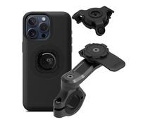 QUAD LOCK Soporte de Teléfono para Manillar de Moto Pro con Amortiguador de Vibraciones y Funda mag para iPhone 15 Pro MAX