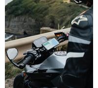 QUAD LOCK Soporte de Teléfono para Manillar de Moto Pro con Amortiguador de Vibraciones y Funda mag para iPhone 17 Air