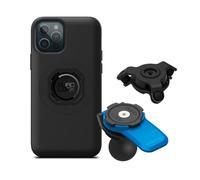 QUAD LOCK Soporte de Teléfono para Motocicleta con Adaptador de Bola de 1" y Amortiguador de Vibraciones con Funda mag para iPhone 12/12 Pro