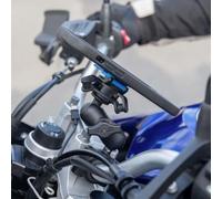 QUAD LOCK Soporte de Teléfono para Motocicleta con Adaptador de Bola de 1" y Amortiguador de Vibraciones con Funda mag para iPhone 17 Air