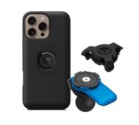 QUAD LOCK Soporte de Teléfono para Motocicleta con Adaptador de Bola de 1" y Amortiguador de Vibraciones con Funda mag para iPhone 16 Pro MAX