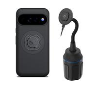 Quad Lock - Soporte de teléfono para portavasos con Funda mag Pixel 11 Pro XL y Cabezal de Carga inalámbrico mag (V2)