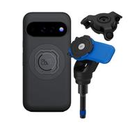 Quad Lock Soporte de Teléfono para Tornillo de Abrazadera de Manillar de Moto con Amortiguador de Vibraciones y Funda mag para Pixel 11