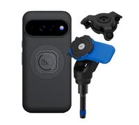 Quad Lock Soporte de Teléfono para Tornillo de Abrazadera de Manillar de Moto con Amortiguador de Vibraciones y Funda mag para Pixel 11 Pro XL