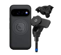 Quad Lock Soporte de Teléfono para Tornillo de Abrazadera de Manillar de Moto Pro con Amortiguador de Vibraciones y Funda mag para Pixel 11 Pro