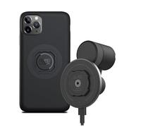 QUAD LOCK Soporte para Teléfono de Coche para Rejilla de Ventilación con Cabezal de Carga Inalámbrica mag V2 y Funda mag para iPhone 11 Pro MAX