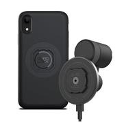 QUAD LOCK Soporte para Teléfono de Coche para Rejilla de Ventilación con Cabezal de Carga Inalámbrica mag V2 y Funda mag para iPhone XR