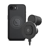 QUAD LOCK Soporte para Teléfono de Coche para Rejilla de Ventilación con Cabezal de Carga Inalámbrica mag V2 y Funda mag para iPhone 16e