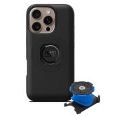 QUAD LOCK Soporte para Teléfono para Potencia/Manillar de Bicicleta con Funda mag para iPhone 16 Pro