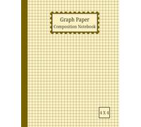 Quad Ruled Graph Notebook: 8.5 x 11 in | 120 Pages | 0.25 Inch Squares | Great for Students, Teachers, Engineers & Artists