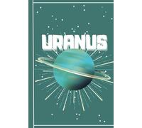 Quad-Ruled Notebook: Space Notebook | Space Pattern | 80 Sheets of Quad Ruled Paper | 6x9 | Uranus