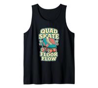 Quad Skate Floor Flow Pista Roller Camiseta sin Mangas