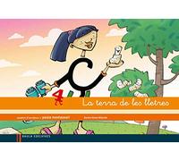 Quadern 4 d'escriptura (Pauta Montessori) La terra de les lletres