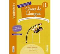 QUADERN CLAUS DE LLENGUA SERIE ENTRENAT LLETRA D'IMPREMTA 1 PRIMARIA - 9788413158006 (ENTRENATE/COMPETENCIA)