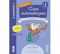 QUADERN CLAUS MATEMATIQUES SERIE ENTRENAT 1 PRIMARIA LLETRA D'IMPREMTA - 9788413159959