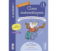 QUADERN CLAUS MATEMATIQUES SERIE ENTRENAT 1 PRIMARIA LLETRA D'IMPREMTA - 9788413159959 (ENTRENATE/COMPETENCIA)