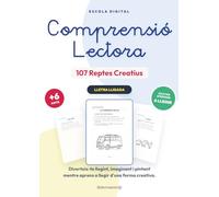 Quadern de Comprensió Lectora en Lletra Lligada: Llegeix, Dibuixa i Pinta: Activitats Educatives per a Primers Lectors a Partir de 6 Anys