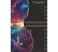 Quadern de Pentagrames en Blanc - Paper de Música per Compondre, Escriure Melodies i Partitures: Quadern de Composició per a Músics, Compositors i ... a la Composició Musical. Llibre partitures