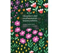 QUADERN DEL PROFESSORAT ESPECIALISTA. PROGRAMACIÓ DOCENT I AVALUACIÓ: Agenda planificador setmanal en CATALÀ | Format DIN A4 | Regal per profes i mestres