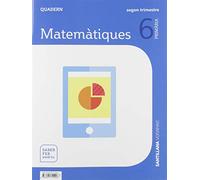 QUADERN MATEMATIQUES 6 PRIMARIA 2 TRIM SABER FER AMB TU - 9788491315926 (SABER HACER CONTIGO)
