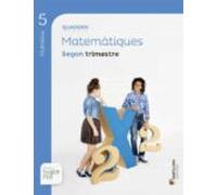 quadern matematiques proyecto sabe fer 5º primaria 2º trimestre edici