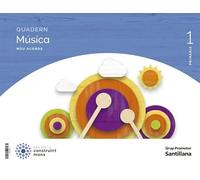 QUADERN MUSICA NOU ACORDS 1 PRIMARIA CONSTRUINT MONS - 9788411295277 (ACORDES)