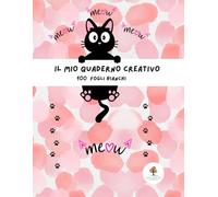 Quaderno a fogli bianchi disegno libero: Quaderno fogli bianchi-100 pagine bianche-Album da disegno A4 per bambini-disegno libero, appunti
