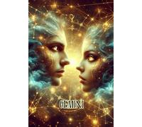 Quaderno a Puntini - Bullet Journal: Segno Zodiacale /Zodiaco Gemelli. Gemini Zodiac. Copertina flessibile, 70 pagine di alta qualità (90 g/m²), ... i tuoi appunti, lettering, disegni, notebook