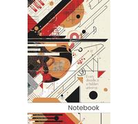 Quaderno a quadretti 5mm | Taccuino | Grid Notebook 6x9 in | 120 pagine - Carta bianca 90gr. - Design JpAbstract 5A | Made in Italy |: Professionale, ... Scuola, Ufficio, Lavoro e Progetti Creativi