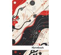 Quaderno a quadretti 5mm | Taccuino | Grid Notebook 6x9 in | 120 pagine - Carta bianca 90gr. - Design JpAbstract 7A | Made in Italy |: Professionale, ... Scuola, Ufficio, Lavoro e Progetti Creativi