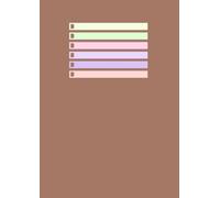 Quaderno a Quadretti A4 - 100 Pagine | Griglia 5x5 mm | Copertina Mocha Mousse: Perfetto per scuola, studio, appunti tecnici o schizzi - Design minimal e professionale