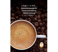 Quaderno a quadretti A4 - ”Fuelled by Coffee and Questionable Ideas.”: Quaderno sfacciato da 100 pagine - Copertina ironica, perfetto per studenti, ... geniale per compleanni, lauree e Natale.
