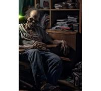 Quaderno a righe collezione Sadly I'm a zombie - Primo
