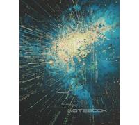 Quaderno a righe | Lined Notebook 8x10 in | 200 pagine - Carta bianca 90gr. - Pattern Space 1A | Made in Italy |: Professionale, per Appunti, Scuola, Ufficio, Lavoro e Progetti Creativi