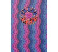 Quaderno a righe - Peace and Love BG Strips 001