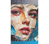 Quaderno a righe | Taccuino | Lined Notebook 5x8 in | 120 pagine - Carta bianca 90gr. - Pattern Faces 1A | Made in Italy |: Professionale, per Appunti, Scuola, Ufficio, Lavoro e Progetti Creativi