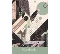 Quaderno a righe | Taccuino | Lined Notebook 6x9 in | 120 pagine - Carta bianca 90gr. - Pattern Abstract 1J | Made in Italy |: Professionale, per Appunti, Scuola, Ufficio, Lavoro e Progetti Creativi