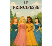 Quaderno/album Le principesse: Pagine bianche per scrivere e disegnare, con principesse da colorare ogni 5 pagine