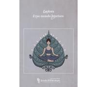 Quaderno appunti a righe A5 Loto sfondo grigio: Quaderno A5 a righe - copertina a finitura opaca - 80 pagine per i tuoi appunti o per i tuoi pensieri