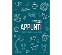 Quaderno appunti con frasi divertenti - Faccio finta di prendere appunti mentre pianifico la mia fuga: Taccuino a Righe e Gadget Ufficio Divertente - Idea Regalo per Colleghi e Amici
