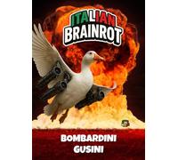 Quaderno Bombardini Gusini Italian Brainrot: Meme