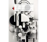 Quaderno con fogli neri puntinato,Formato A4 (21cm x29.7cm) per attività di precisione: con copertina artistica e 124 pagine scrivibili di cui 4 ... mensili per i vostri appunti giornalieri