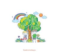 Quaderno da disegno: blocco di 108 fogli bianchi per disegnare colorare e scrivere, per bambini e bambine, formato A4