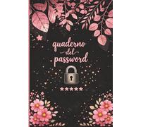 Quaderno delle password: Rubrica divertente per uomo e donna per ricordare password e PIN accessi online - Agenda cartacea sicura per email, banca e ... Piccolo pratico formato A5 , 110 pagine -11-