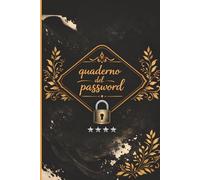 Quaderno delle password: Rubrica divertente per uomo e donna per ricordare password e PIN accessi online - Agenda cartacea sicura per email, banca e ... Piccolo pratico formato A5 , 110 pagine