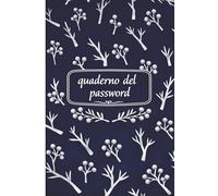 Quaderno delle password: Rubrica divertente per uomo e donna per ricordare password e PIN accessi online - Agenda cartacea sicura per email, banca e ... Piccolo pratico formato A5 , 110 pagine -3-
