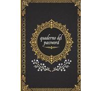 Quaderno delle password: Rubrica divertente per uomo e donna per ricordare password e PIN accessi online - Agenda cartacea sicura per email, banca e ... Piccolo pratico formato A5 , 110 pagine -4-