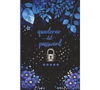 Quaderno delle password: Rubrica divertente per uomo e donna per ricordare password e PIN accessi online - Agenda cartacea sicura per email, banca e ... Piccolo pratico formato A5 , 110 pagine -14-