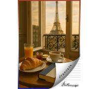 Quaderno di FRANCESE A4 - Scuola Secondaria di Primo Grado - 100 pagine a RIGHE senza margine - Copertina dedicata alla materia - Carta bianca 90 g/m² - Pentharmonique